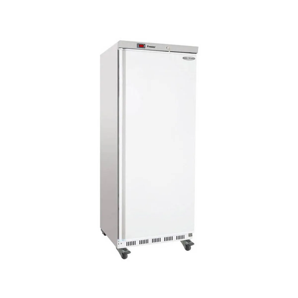 Serv-Ware EF25-HC 30.6" 1-Solid Door Reach-In Freezer, Bottom Mount, 25 cu. ft., White