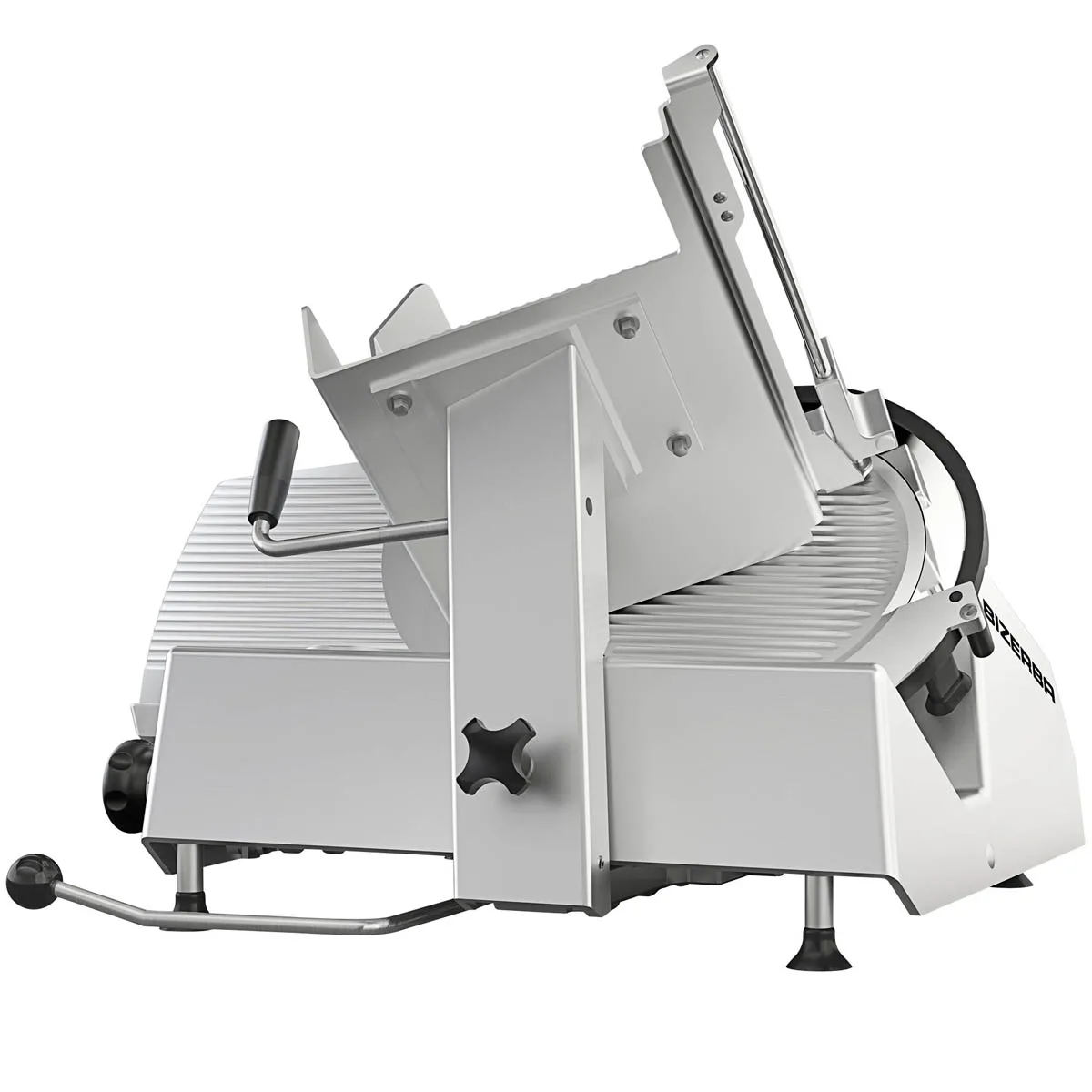 Bizerba GSP H I 150-GCB 13" Grooved Cheese Blade Slicer, 1/2 HP 120V, Belt Drive, 5.8" Thumb Guard, 0-0.94" Thickness