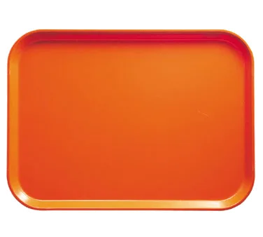 Cambro 2025220 Camtray Rectangular Tray, 20‑3/4" x 25‑9/16" Citrus Orange Fiberglass, NSF‑Listed