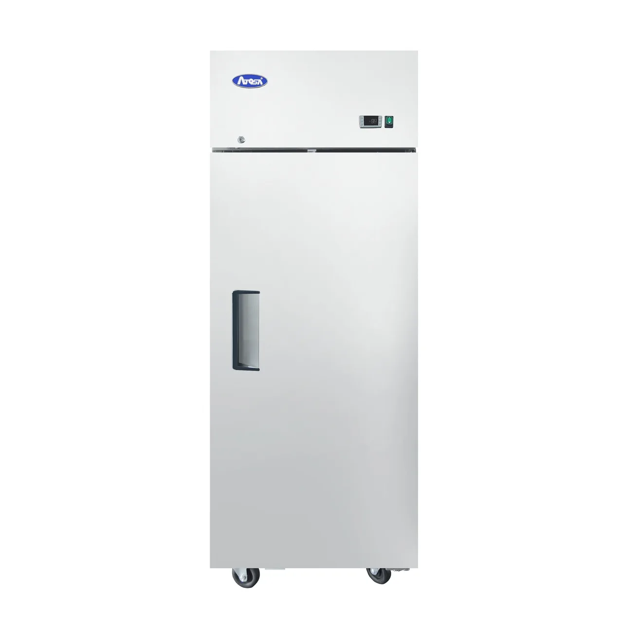 Atosa USA MBF8001GRL 28-7/10" 1-Section Reach-In Freezer, Top Mount, 21.4 cu. ft., 1 Solid Door, Stainless Steel