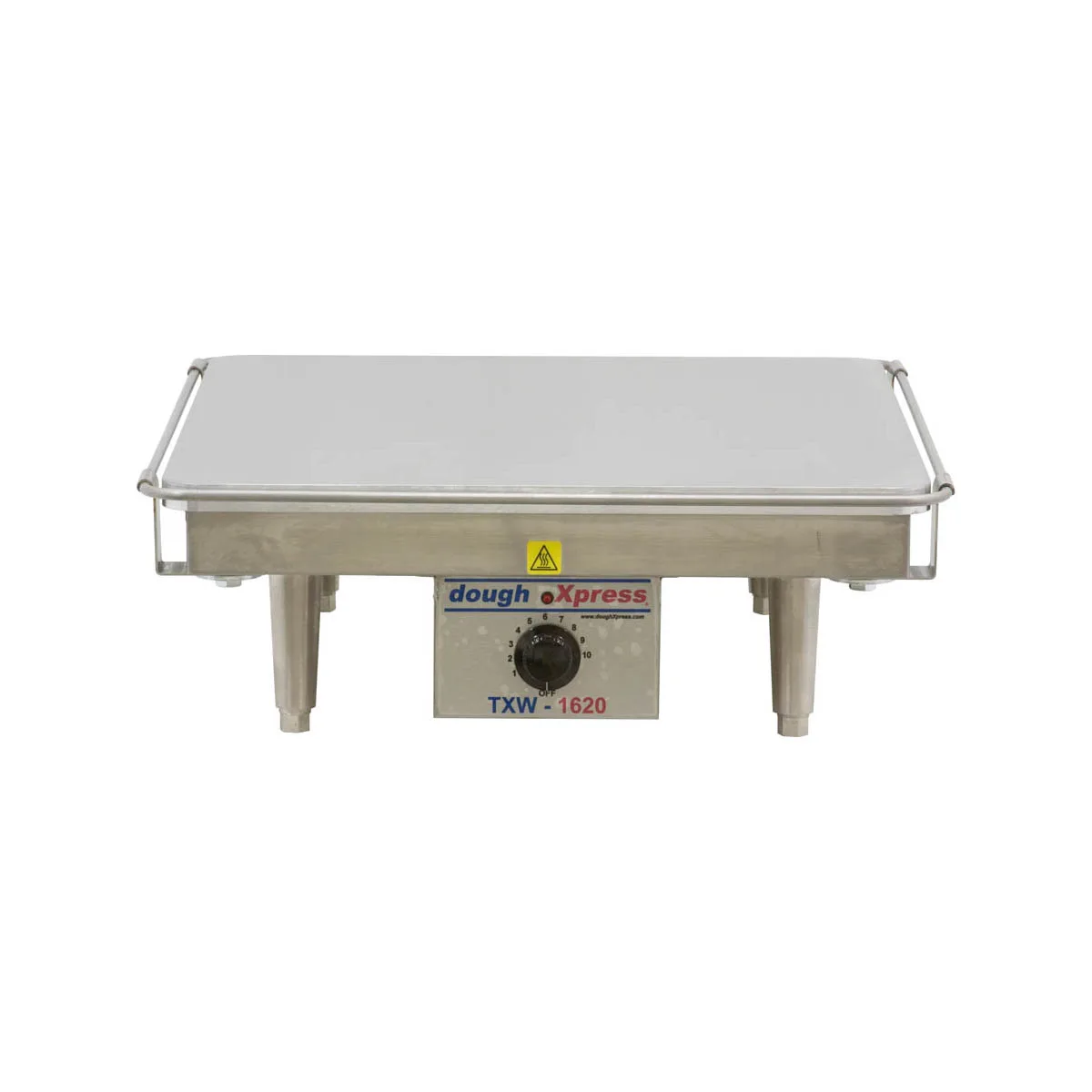 DoughXpress TXW-1620-120 Tortilla Warmer Grill, 16" X 20" Flat Surface, 1800W, 120V
