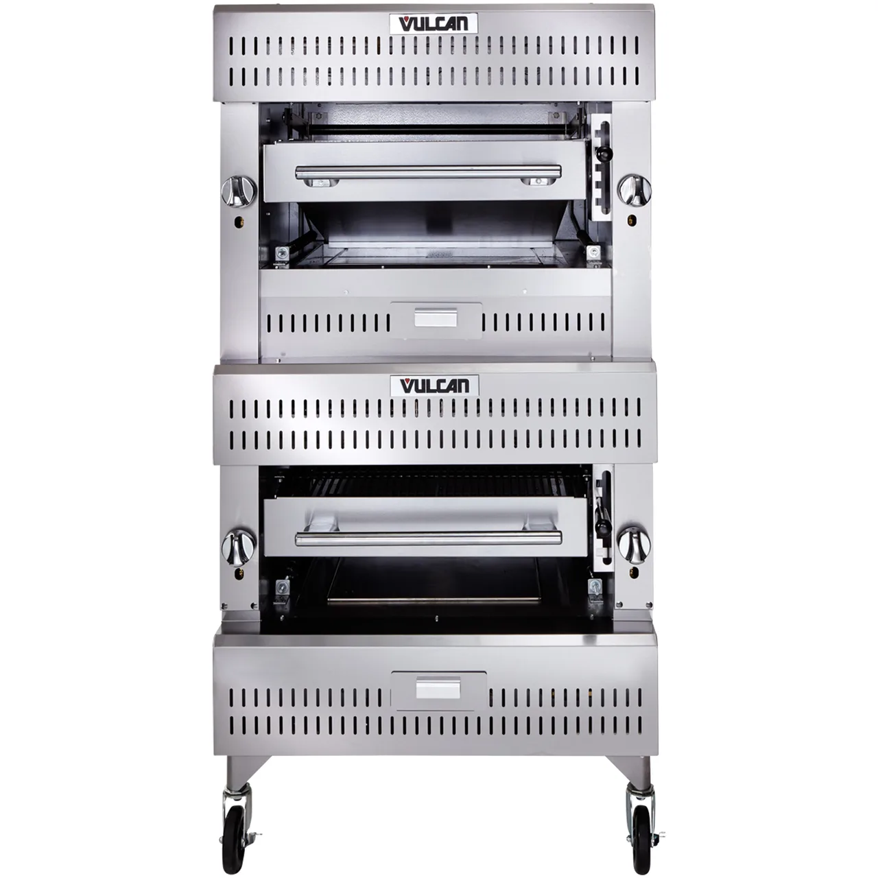 Vulcan VBB2 V Series Deck-Broiler, Heavy Duty Range Match, Gas