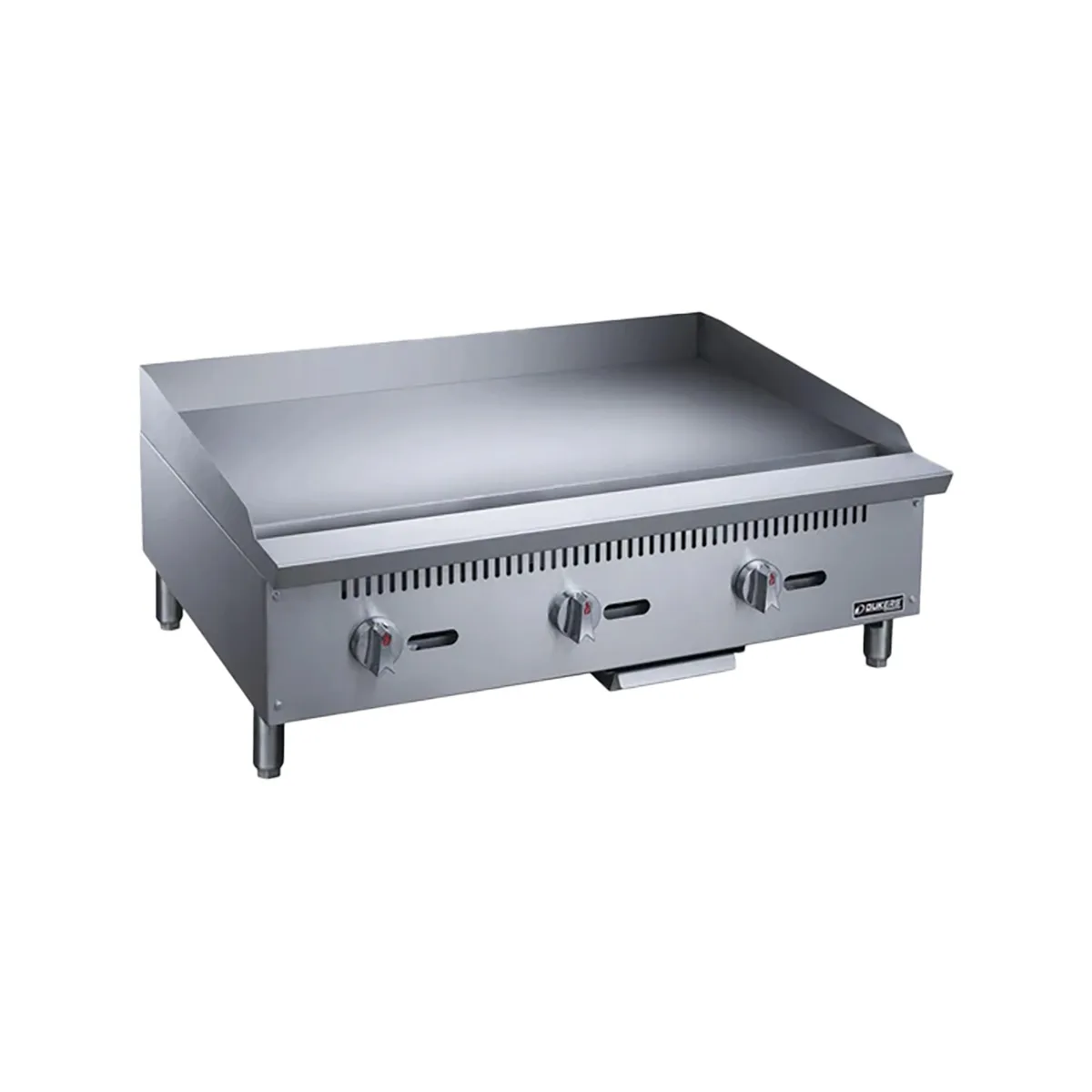 Dukers Appliance Co DCGM36 36" Countertop Manual Gas Griddle, 3/4" Steel Plate, 90.000 BTU
