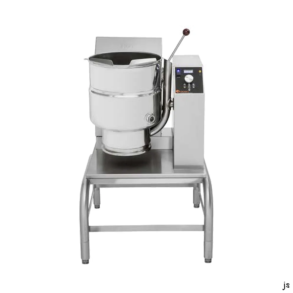 Groen TDH-40A 10 Gallon Countertop Tilting 2/3 Steam Jacketed Gas Kettle, 52.000 BTU