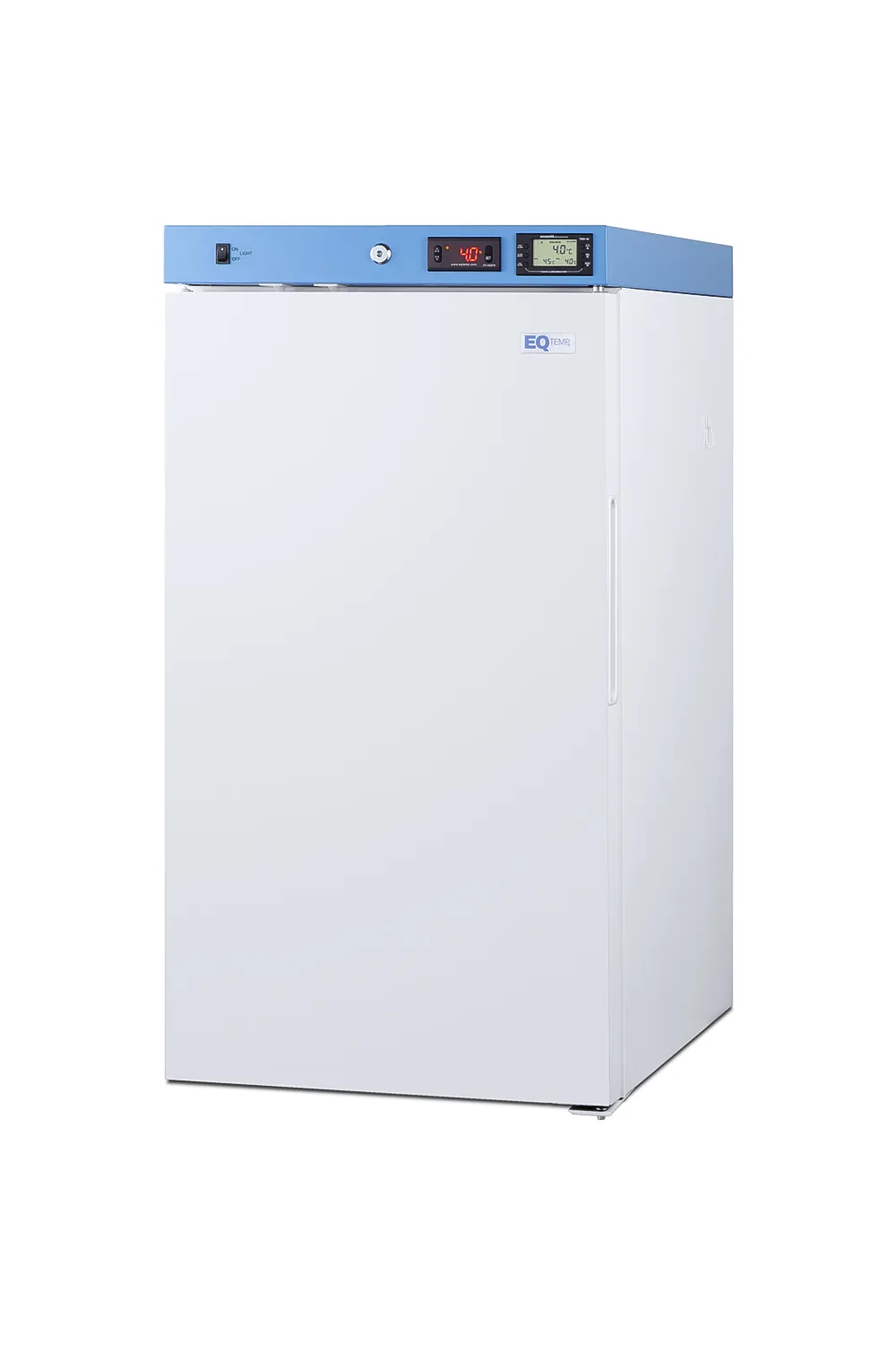 Summit ACR31W Refrigerator, 19" Wide, 3.17 cu.ft., White, +2 to +8°C, Lock, R600a, ETL Certified