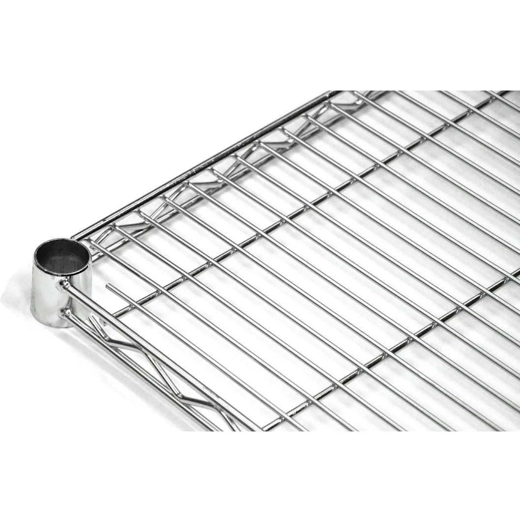Omcan USA 20103 Wire Shelving, 54"W × 14"D Chrome Plated NSF Certified Commercial Grade