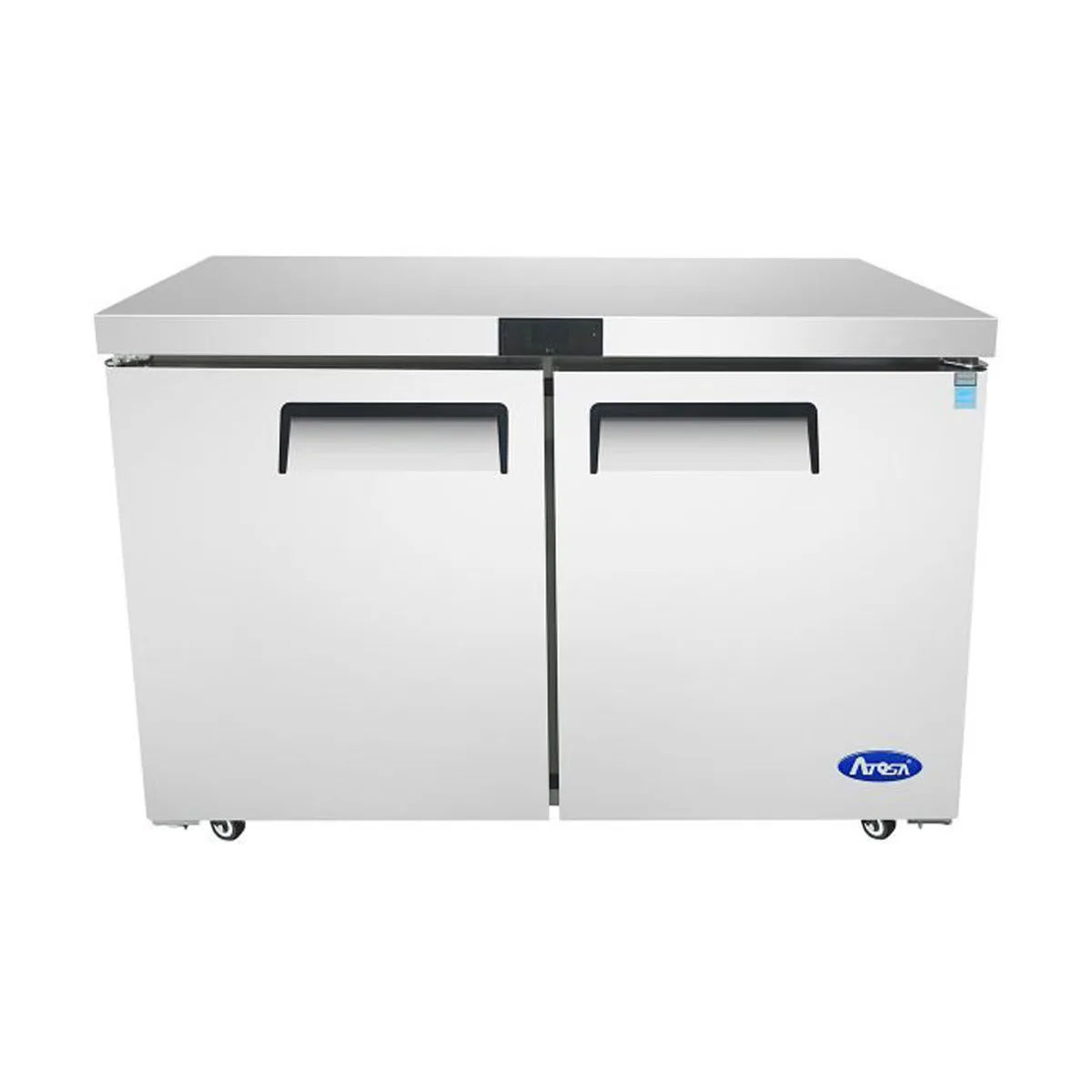 Atosa USA MGF8403GR 60" Two Section Undercounter Refrigerator w/ 2 Doors, 17.2 cu. ft.