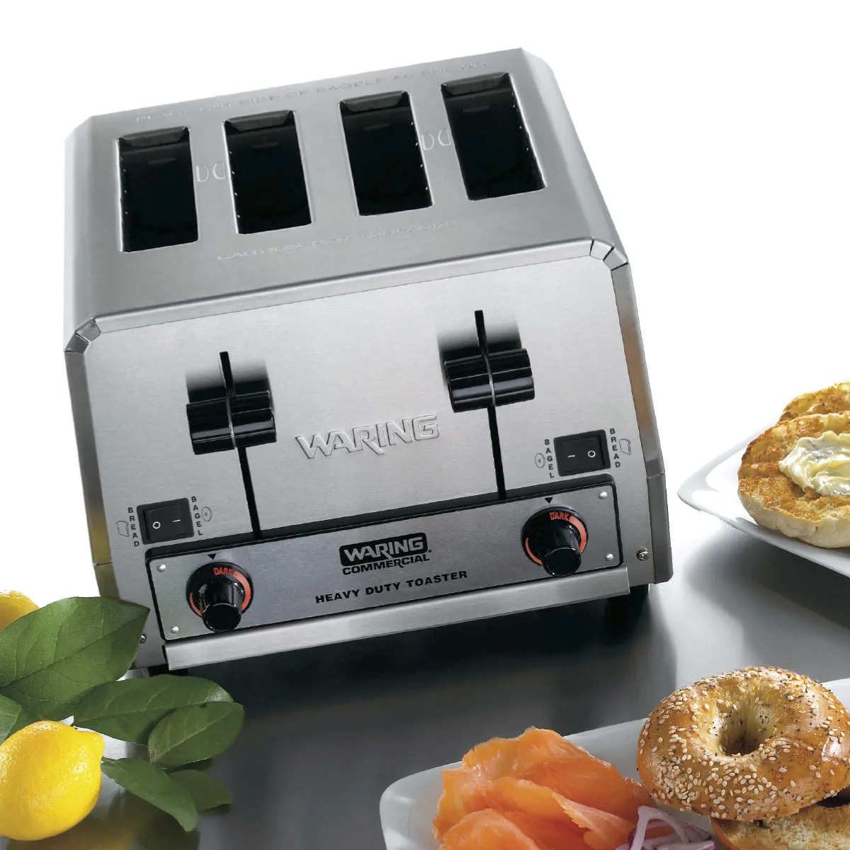 Waring WCT855 Commercial Switchable Bagel/Bread Toaster, Heavy-Duty
