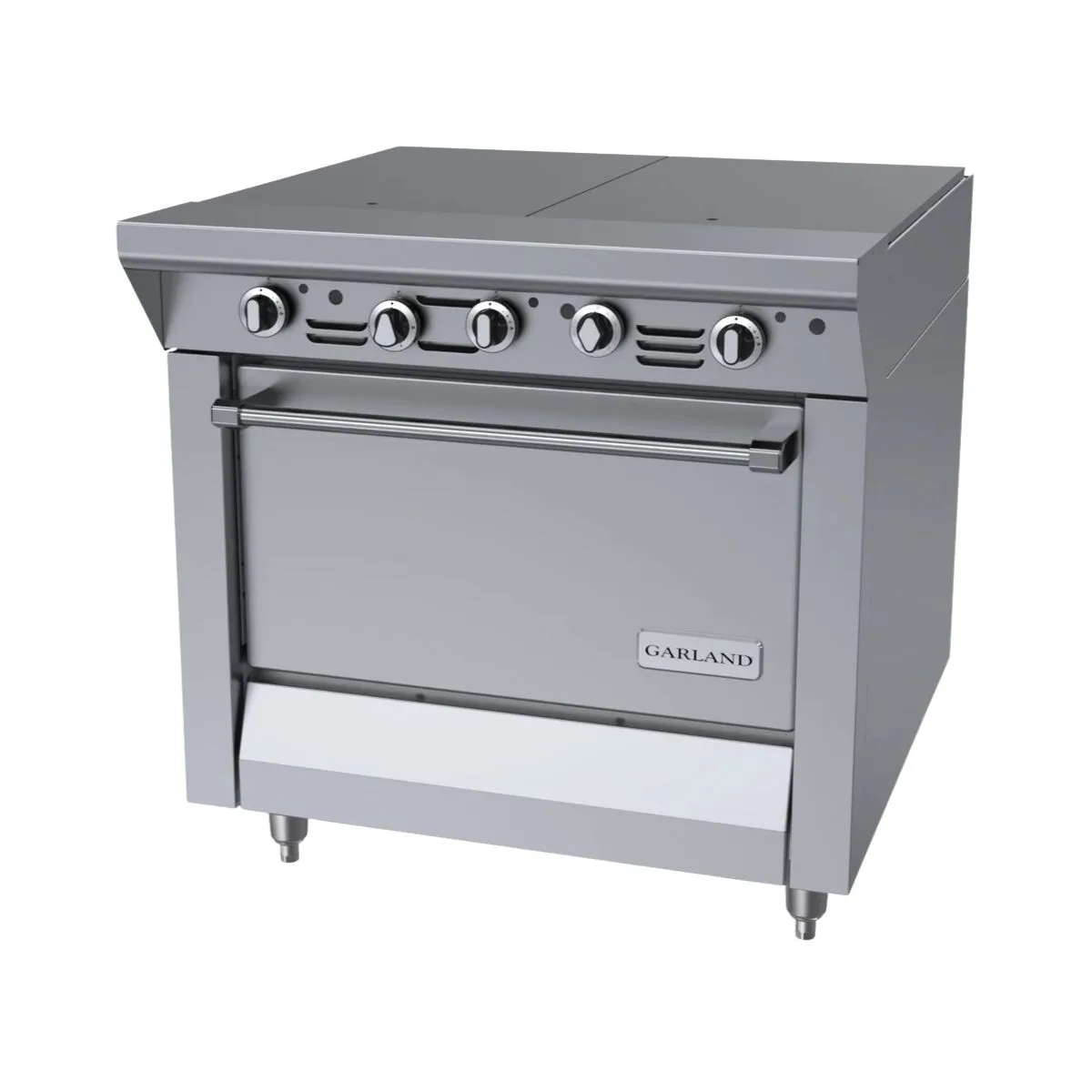 Garland US Range M46R 34" Gas Heavy Duty Range w/ (2) Even Heat Hot Tops, (1) Standard Oven, 130.000 BTU