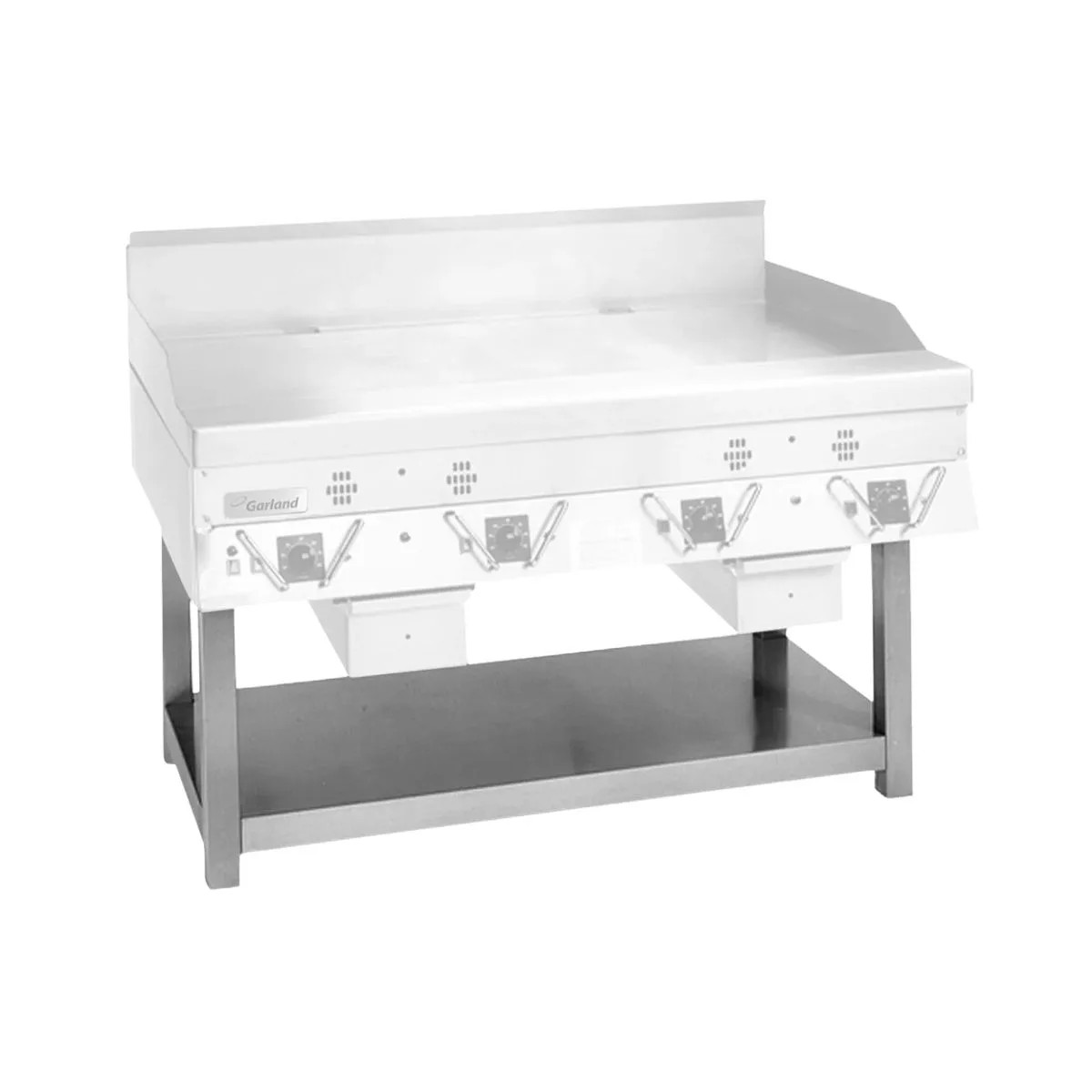 Garland US Range SCG-48SS Griddle Stand, 48" Wide, Open Design, Stainless Steel