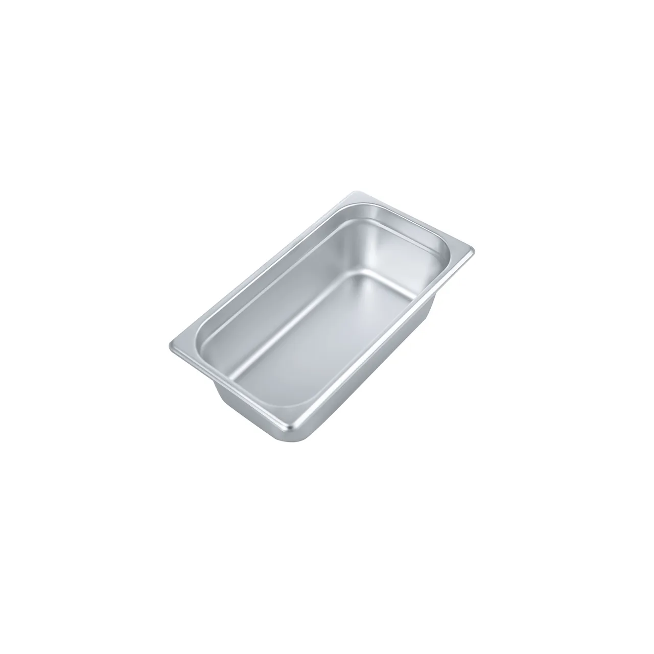 CAC China STPT-22-4 Steam Table Pan – 1/3 Size, 4" Deep, Anti‑Jam Lug, Dishwasher‑Safe, 22‑Gauge