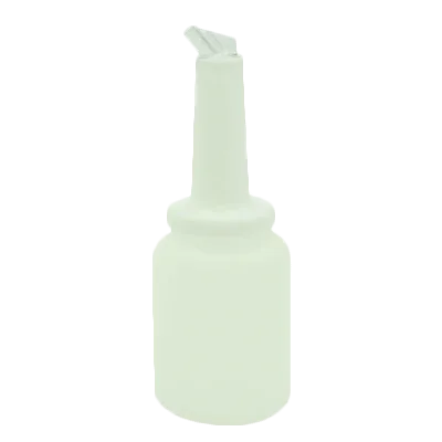 Thunder Group PLSNP02W Storer And Pour, 2 Quart, Color-Coordinated Spout And Cap, Plastic