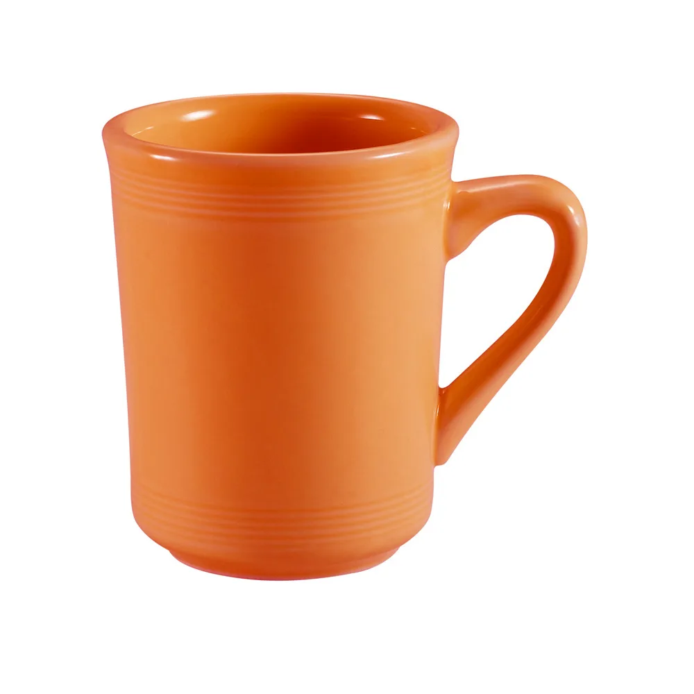 CAC China TG-17-TNG - Tango 8 oz Mug, 3¼" Dia x 4" H, Porcelain, Microwave Safe - 1 Dozen