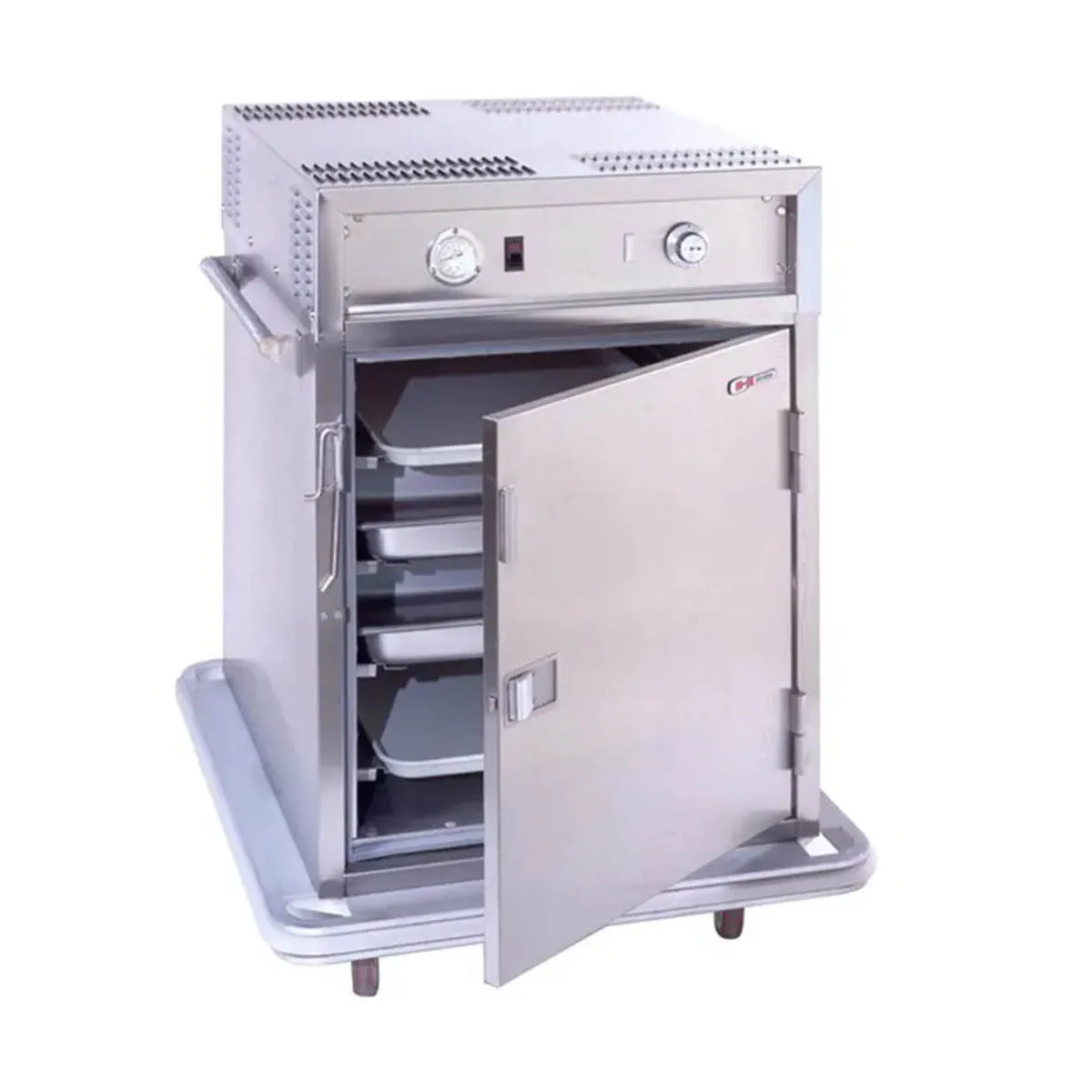 Carter-Hoffmann PH188 1-Section Heated Holding Cabinet, 1-Door, Solid Door, Stainless Steel, 37"-42"H, (12) 12"x20" or (6) 18"x26" Pans