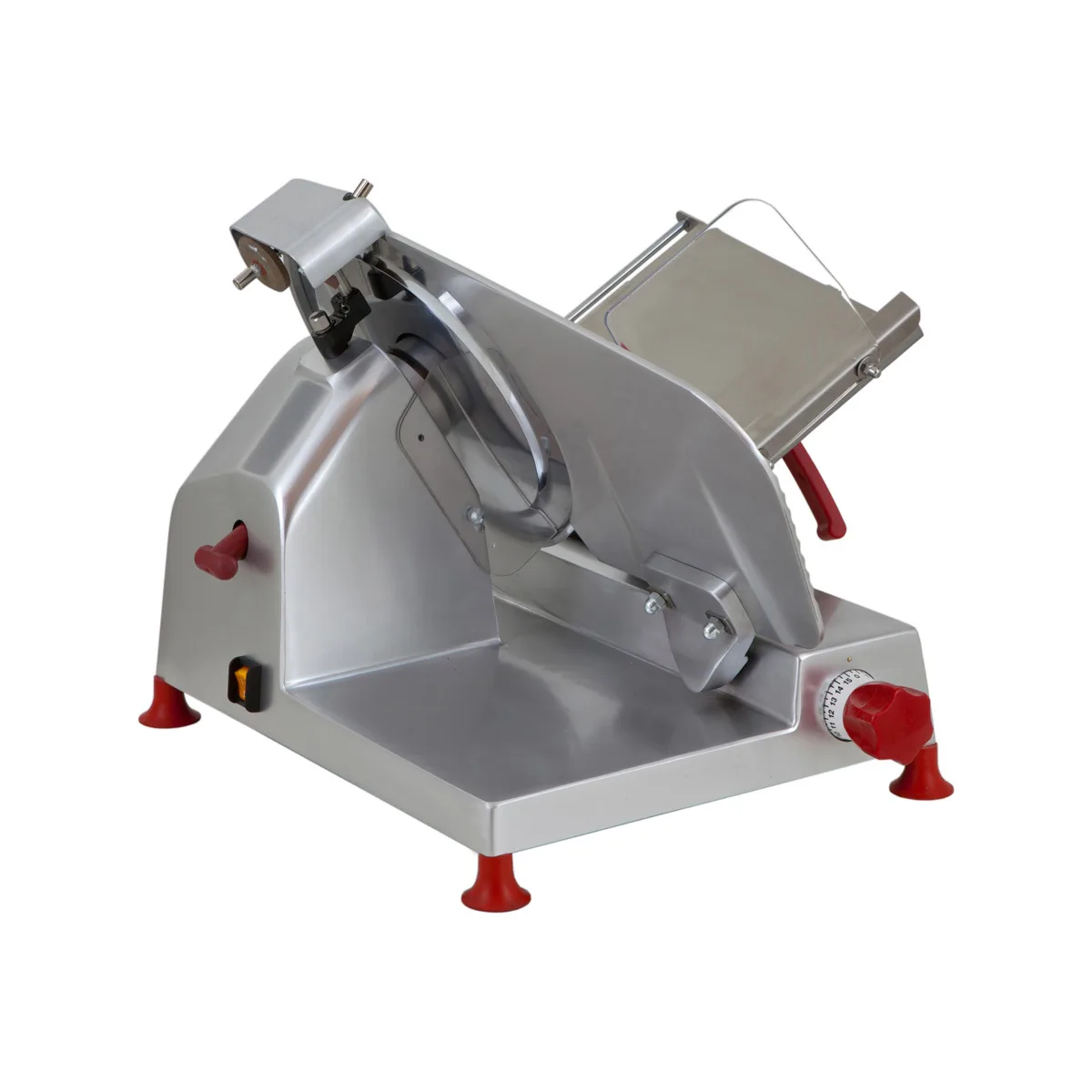 Axis AX-S12 ULTRA Feed Meat Slicer – 12” Blade 0‑½” Thickness Control, Belt Driven, Anodized Aluminum, ½ HP, 120V, cULus