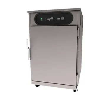Carter-Hoffmann HL10-8 1/2 Height 1-Door Heated Holding Cabinet, 16-12"x20" or 8-18"x26" Pan Capacity, Stainless Steel