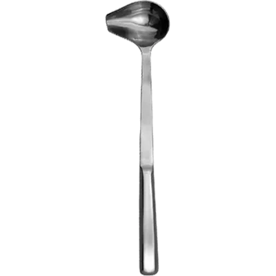 Omcan USA 80007 Spout Ladle, 1 oz, One-Piece Stainless Steel Construction, Kitchen Utensil