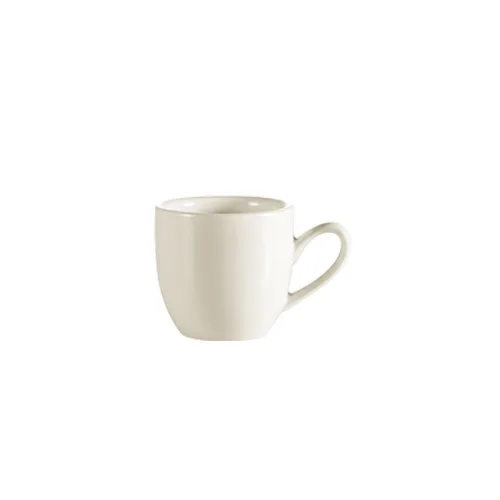 CAC China FR-35 Demitasse Cup 3.5 Oz (2.5" Dia x 2.25" H) Stoneware, Microwave Safe - 1 Dozen