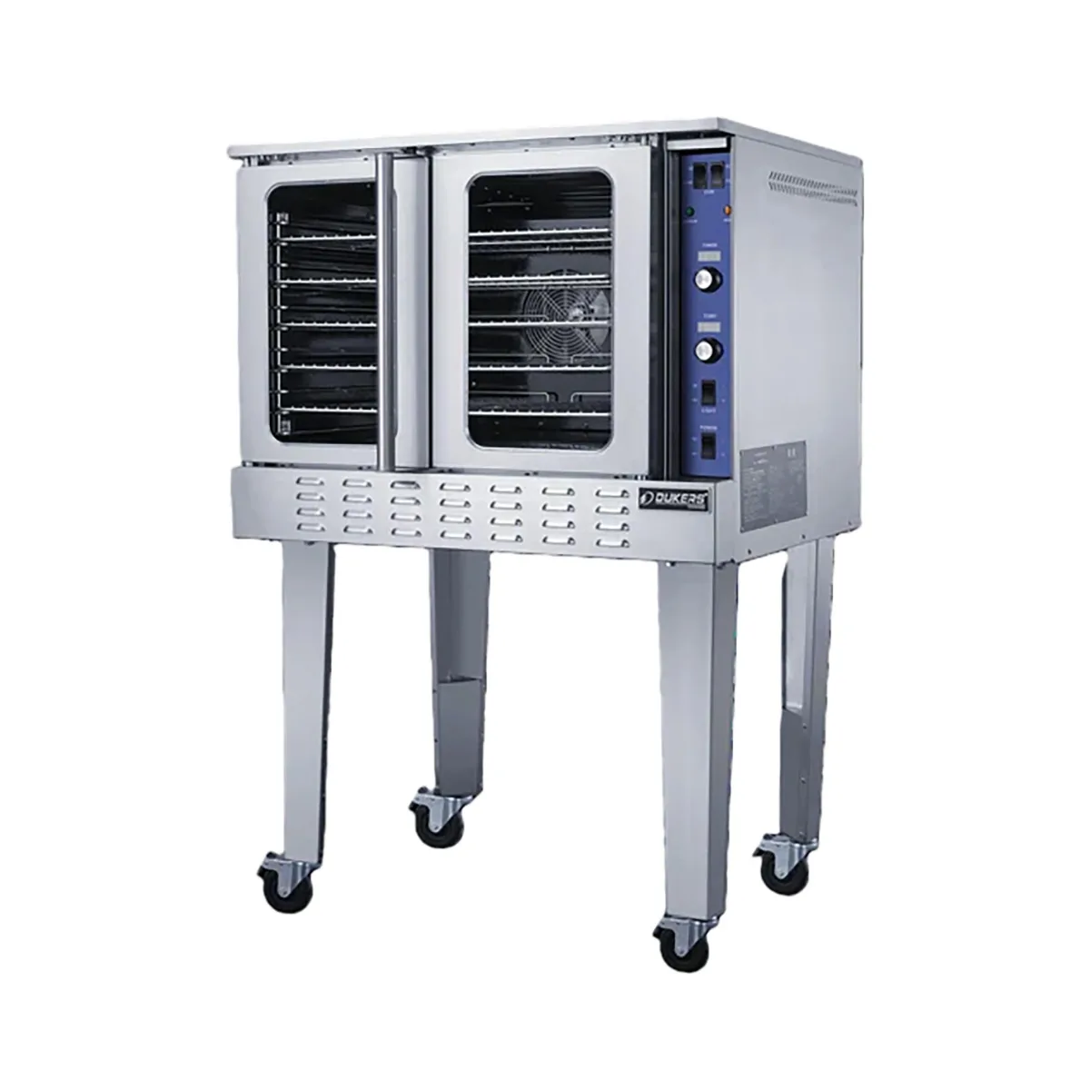 Dukers Appliance Co DCCOG1 Single Deck Gas Convection Oven w/ Digital Controls, 54.000 BTU