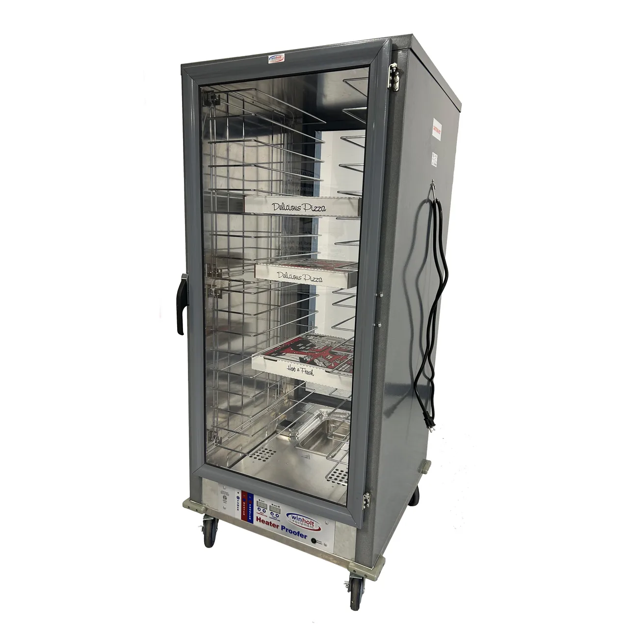 Winholt INHPL-2416-PBCAB-DGT Insulated Pass-Through Heater/Proofer Cabinet with Digital Drawer