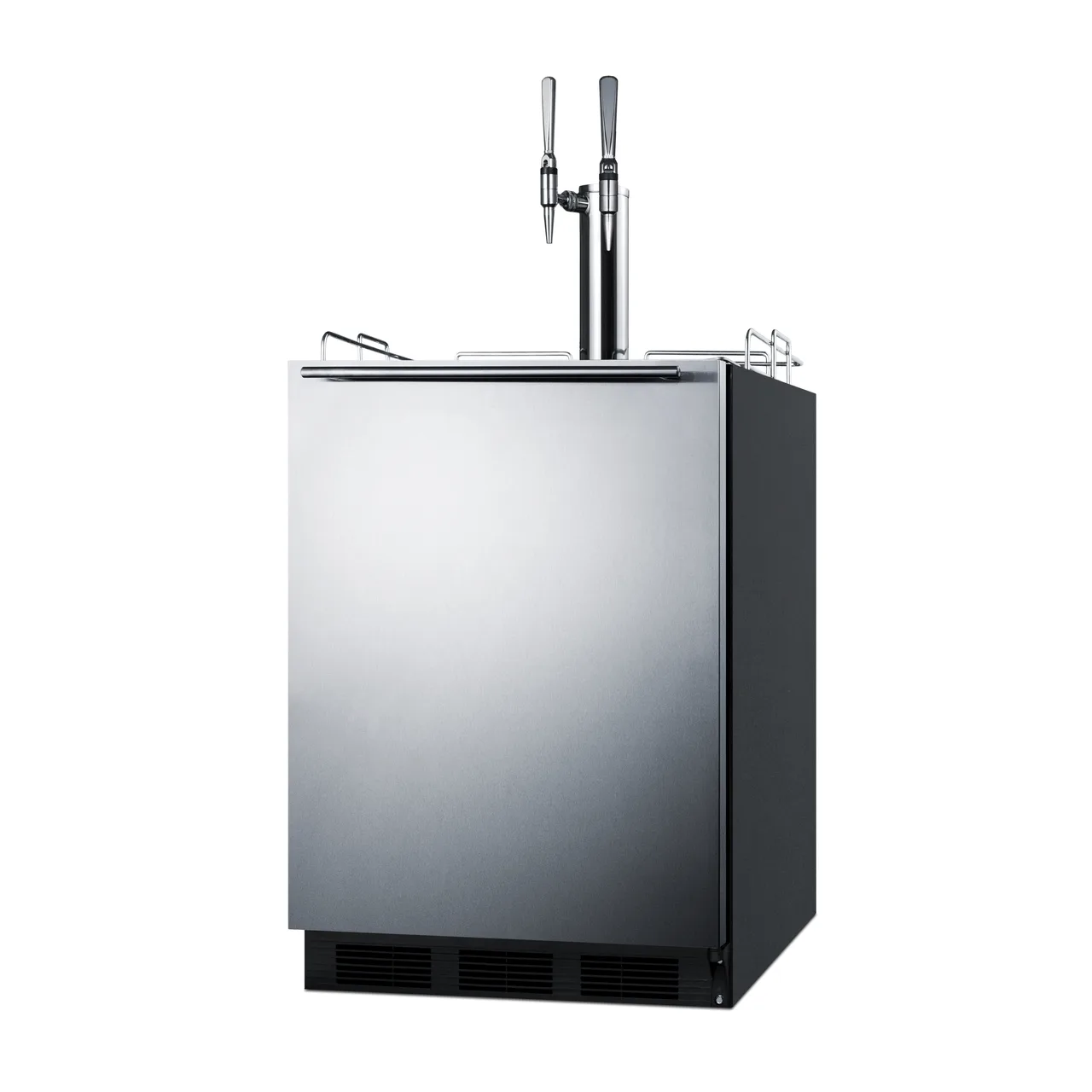 Summit SBC58BLBIADANCFTWIN 24" Nitro Cold Brew Coffee Dispenser, ADA compliant, 5.5 cu. ft. - 115V