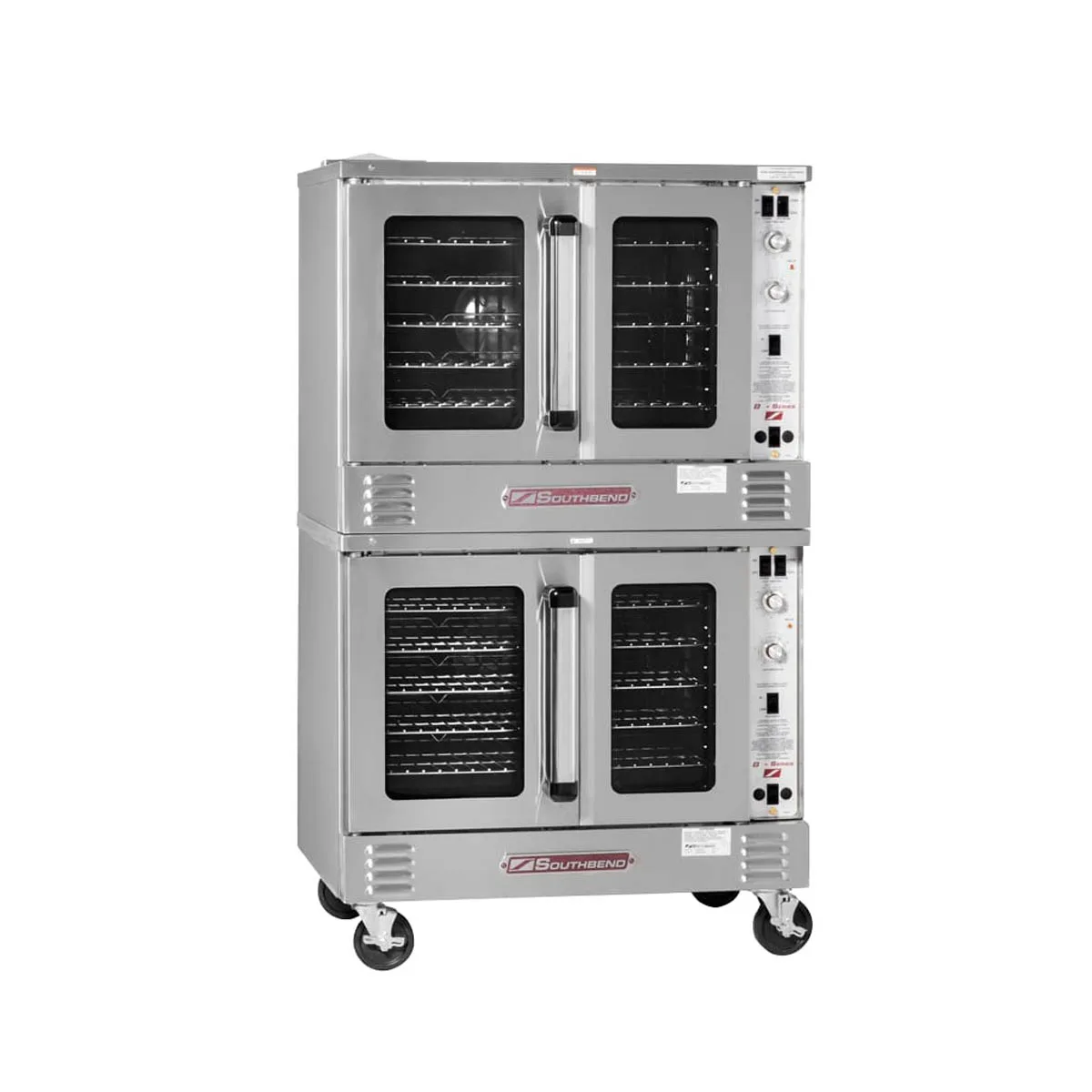 Southbend PCG100S/SD Double Deck Full Size Gas Convection Oven, (10) Racks, 108.000 BTU