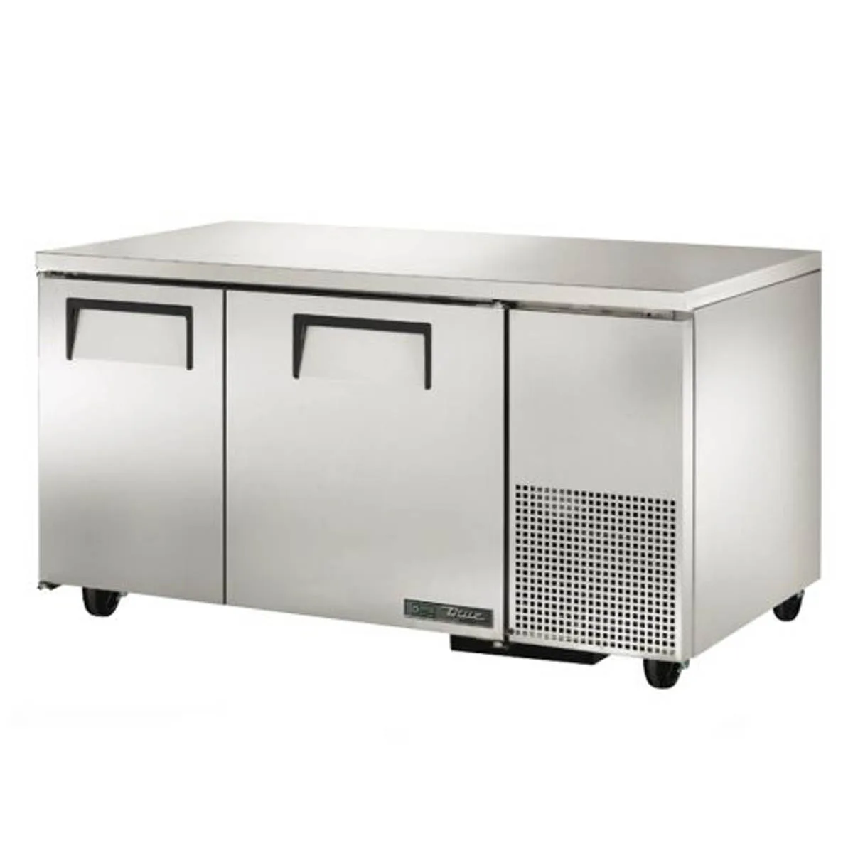 True TUC-60-32F-HC 60" 2-Door Undercounter Freezer, Stainless Steel, 1/2 HP