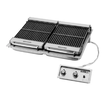 Wells B-506 36" Built-In Electric Charbroiler w/ 32"W x 20"D Cooking Area, 10.8 kW
