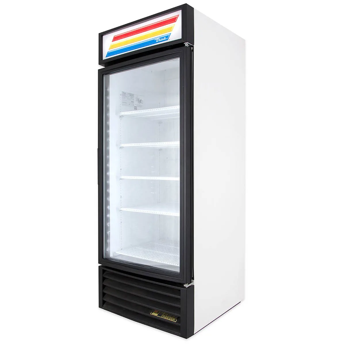 True GDM-26F-HC~TSL01 30" 1 Glass Door Merchandiser Freezer in White