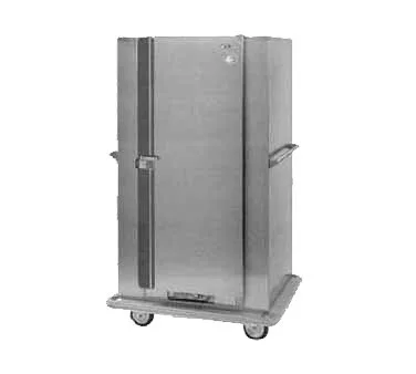 Carter-Hoffmann BB100 1‑Door Stainless Steel Cabinet, 67"‑72", Holds 120 11" Plates, Heat