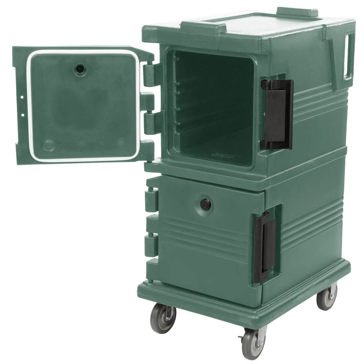 Cambro UPC600110 Ultra Camcart® Black Insulated Food Pan Carrier w/ 8 Pan Capacity
