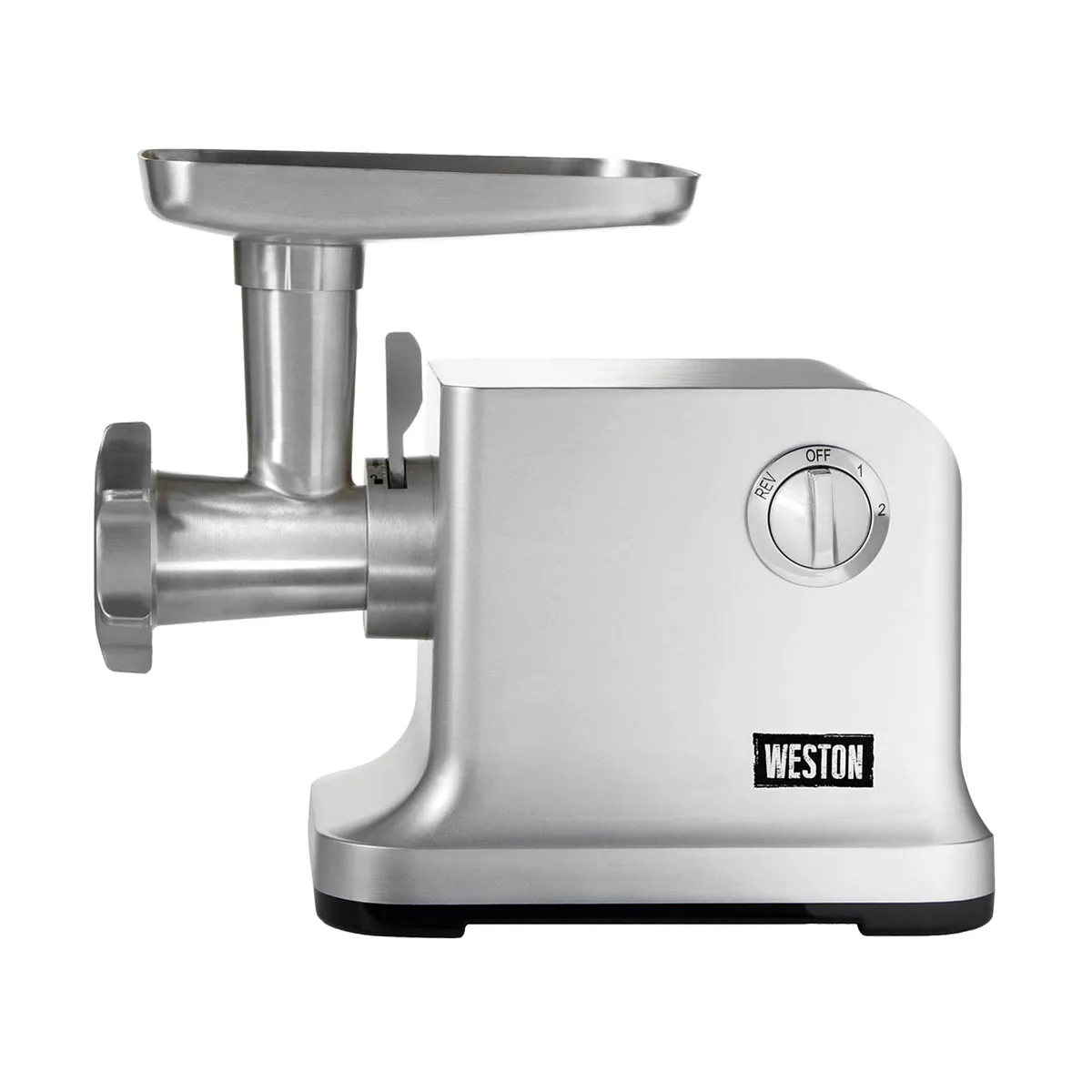 Hamilton Beach 33-1301-W Electric Meat Grinder, 1 HP 750W 120V, 2-Speed, #12 Hub, 240 lbs/hr, Plates, Sausage Stuffer
