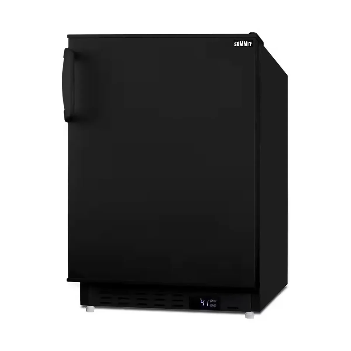 Summit ALR47B 20" Built-in or Freestanding Undercounter Refrigerator in Black, ADA compliant, 3.5 cu. ft.