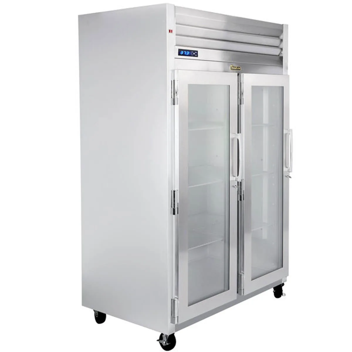 Traulsen G21013-032 52" Reach-In Refrigerator w/ 2 Glass Doors (hinged left/left), Top Mount, 46.9 cu. ft.