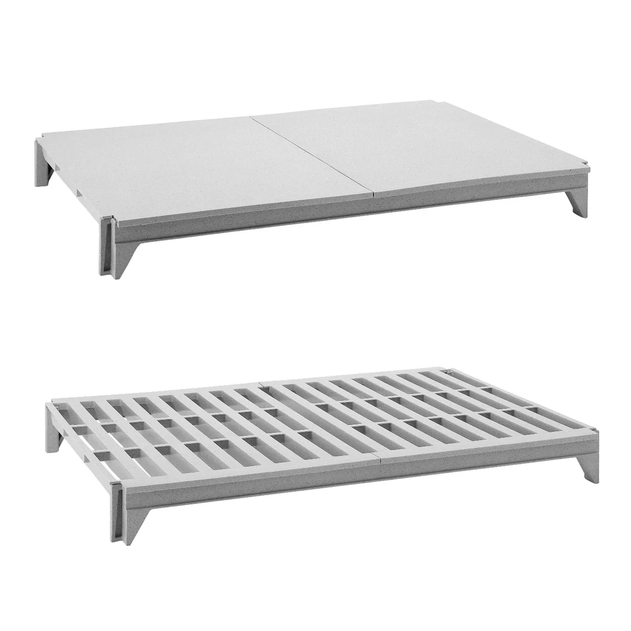 Cambro CPSK2136VS5480 Camshelving® Premium Shelf Plate Kit w/ 1 Solid and 4 Vented Shelves - 21"W x 36"L