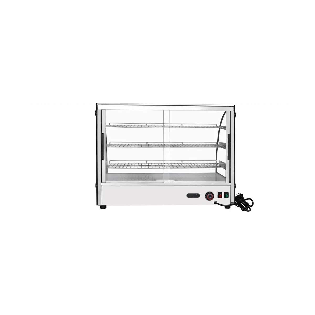Atosa USA CHDC-56 35“ Countertop Heated Display Case, 3 Shelves