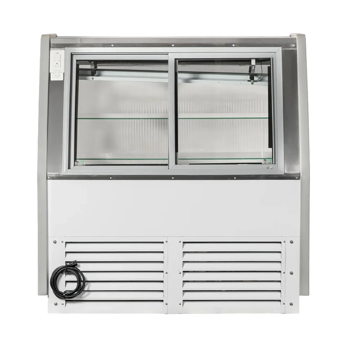 Howard-McCray SC-CBS40E-8C-LED 100" White Refrigerated Bakery Display Case