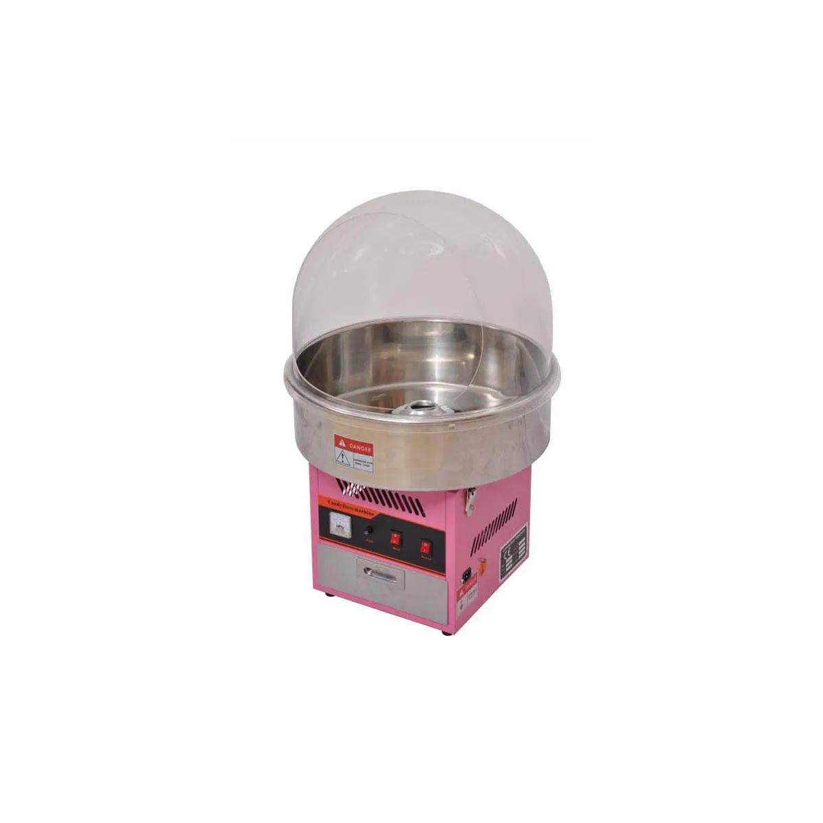 Omcan USA 41336 (Cf-Cn-0520) Cotton Candy Machine, Countertop, 20.5" Bowl