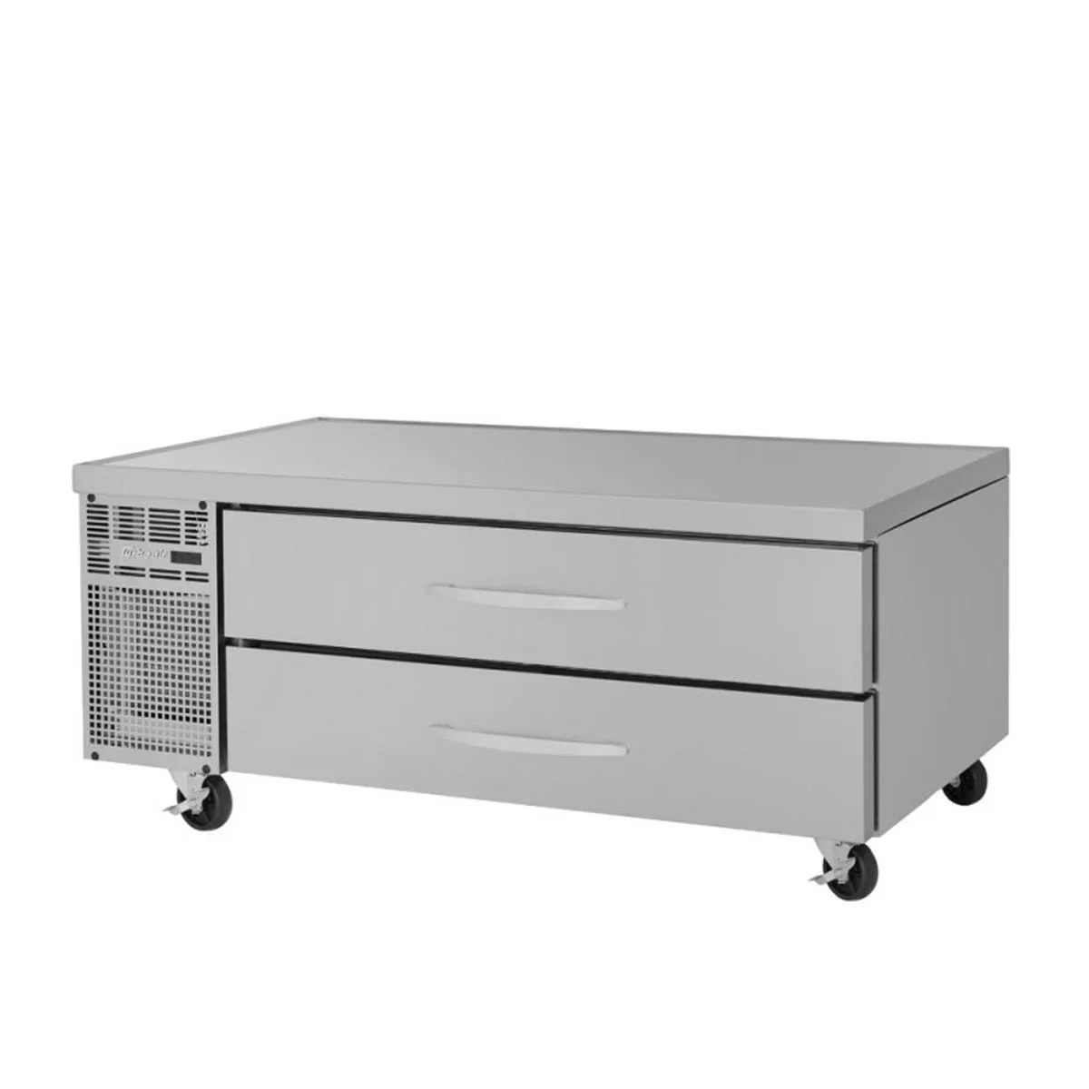 Turbo Air PRCBE-60R-N 60" 2 Drawers Refrigerated Chef Base, Marine Edge, 9.77 cu. ft.