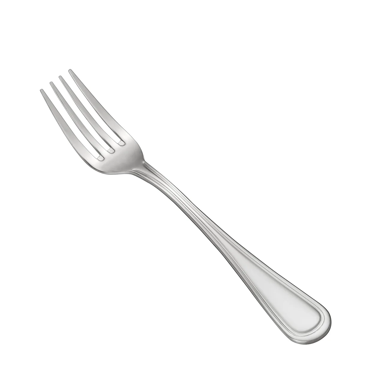 CAC China 3002-05 Prime Dinner Fork, 7-5/8" Length, Heavy Weight, 18/0 Stainless Steel - 1 Dozen
