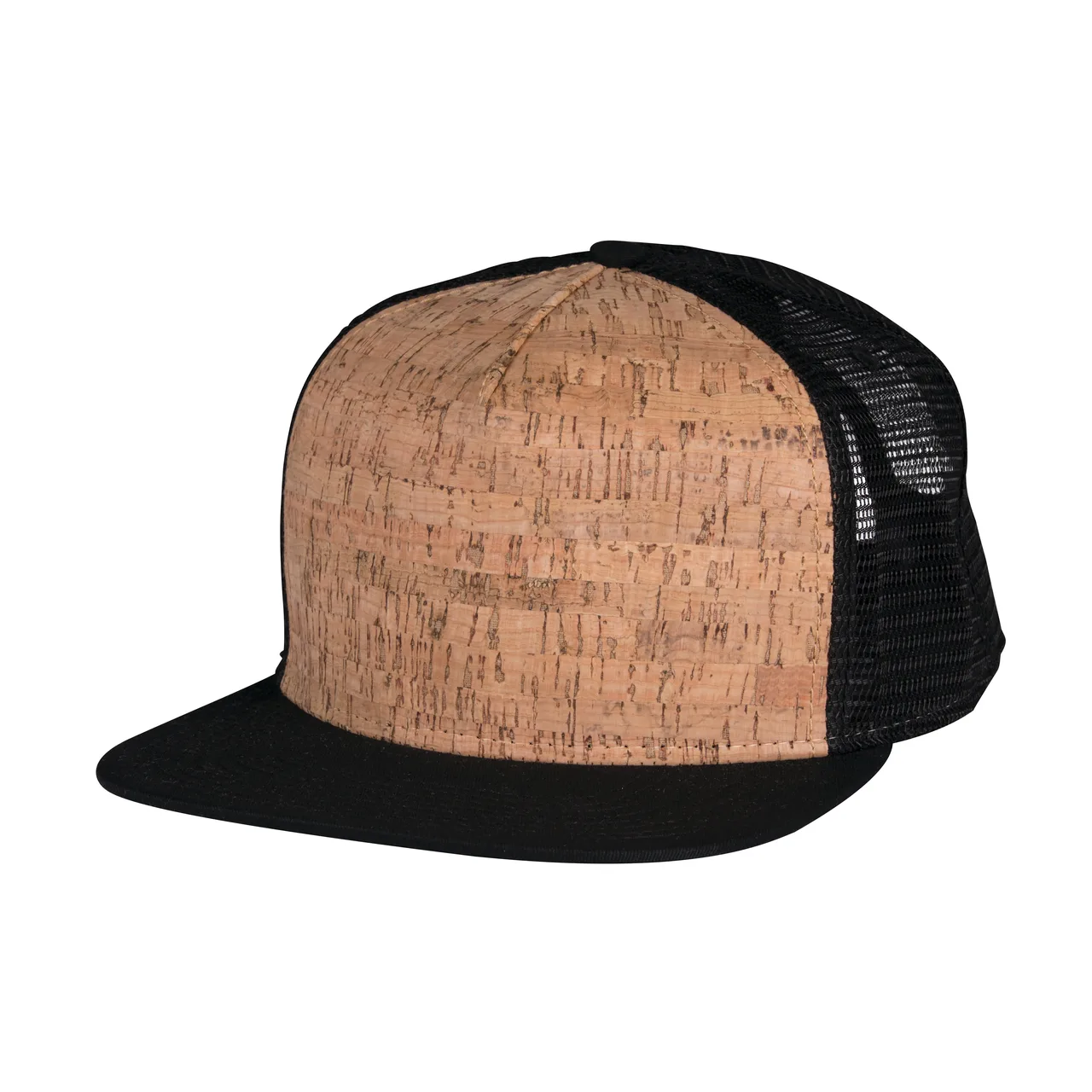 Chef Works 1541174-BLK-SM Black Skater Hat, 100% Cork Front, 100% Polyester Mesh Back, One Size
