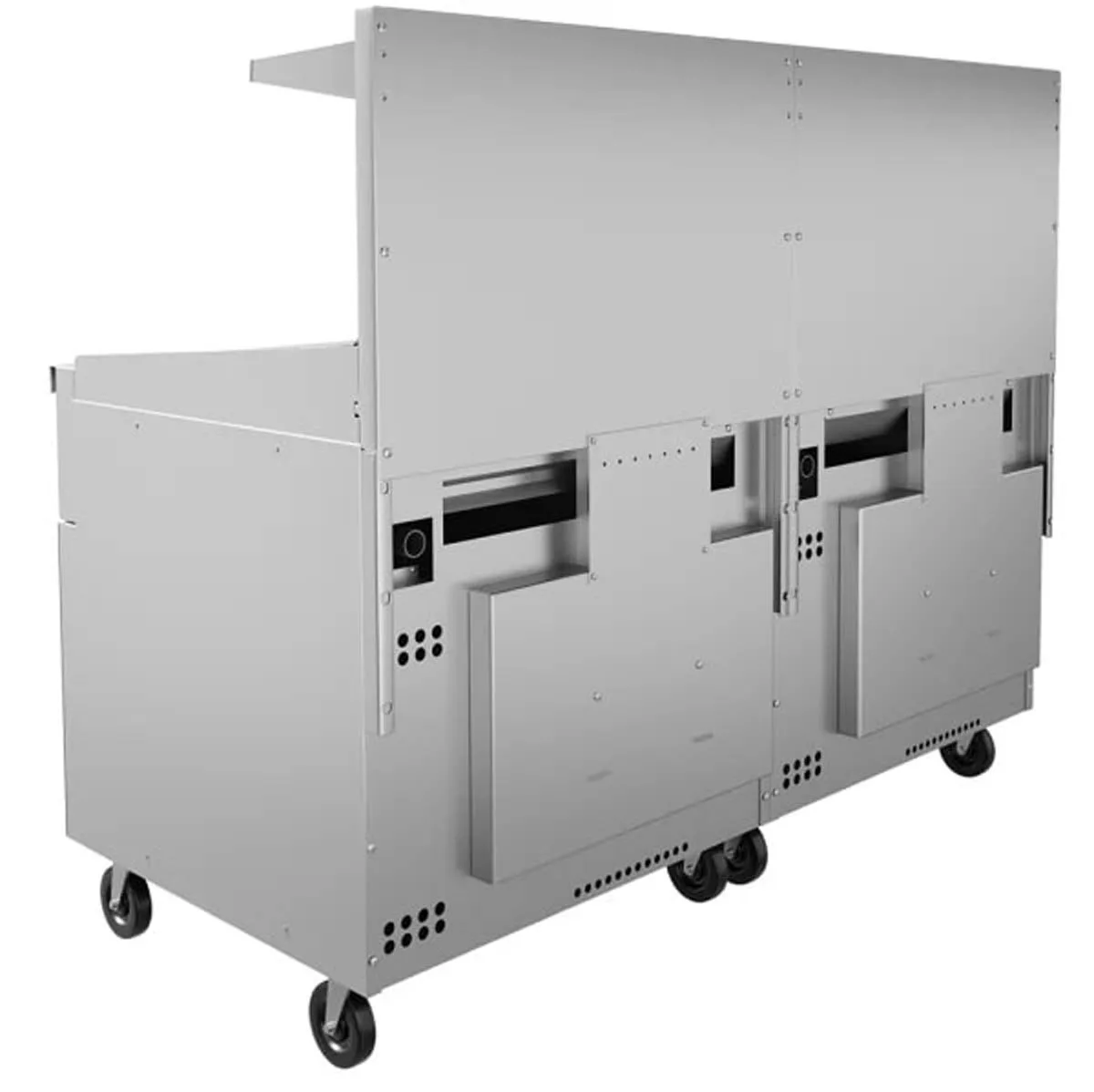 Vulcan 72SS-6B36GT 72" Gas Restaurant Range w/ (6) Open Burners, 36" Griddle Right w/ Thermostatic, (2) Standard Ovens, 310.000 BTU