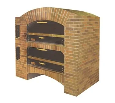 Marsal MB-866 STACKED 86" Double Deck Gas Pizza Deck Oven
