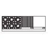 Comstock-Castle 2F330-18-1.5RB 72" Gas Restaurant Range w/ (6) Open Burners, (1) 18" Griddle, (1) 18" Charbroiler, (2) Standard Ovens, 298.000 BTU