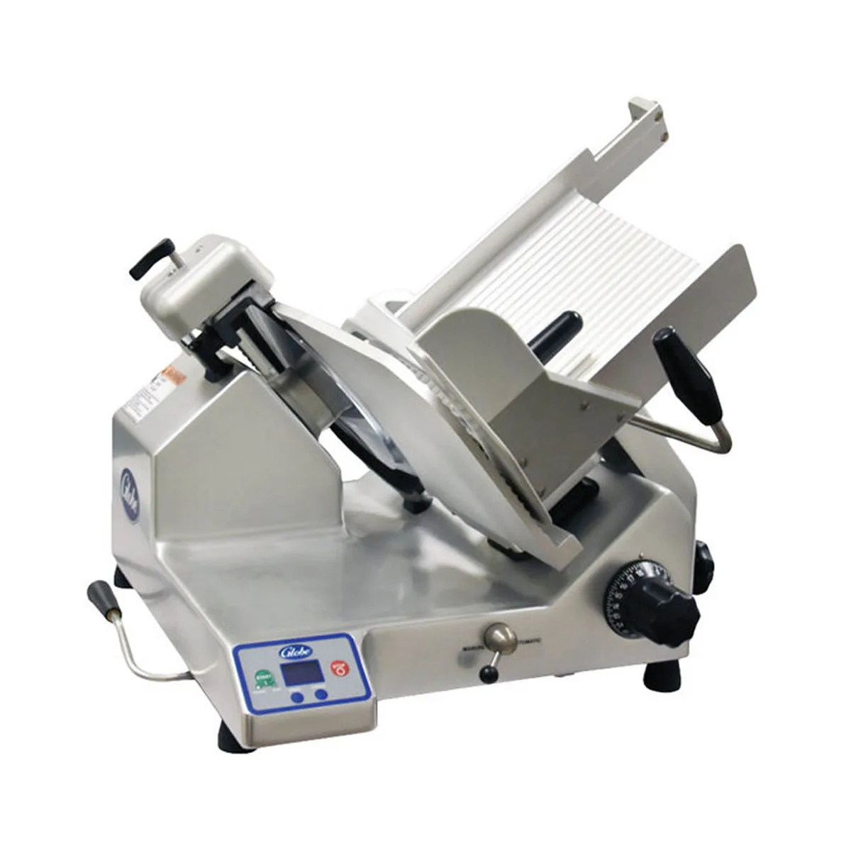 Globe SG13A-05 S-Series Premium 13" Heavy-Duty Automatic Advanced Meat Slicer, 1/2 HP, 220V