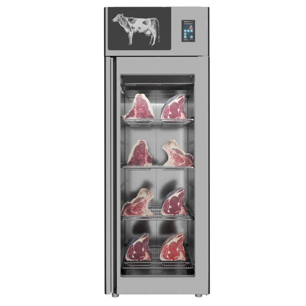 Omcan USA 48037 - Stagionello® Cabinet, 24.7 cu. ft. Capacity, 26.6°F–95°F Temp, 4.3” Touchscreen, 548W, 220‑240V