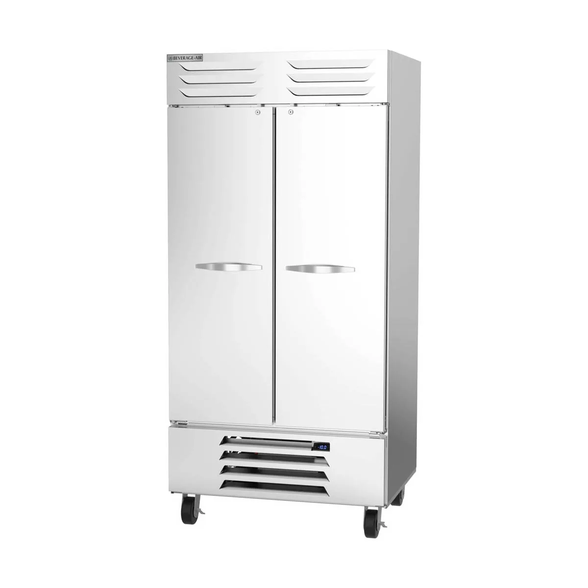 Beverage Air FB35HC-1S 39" Two Section Reach-In Freezer w/ 2 Solid Doors, Bottom Mount, 35 cu. ft.