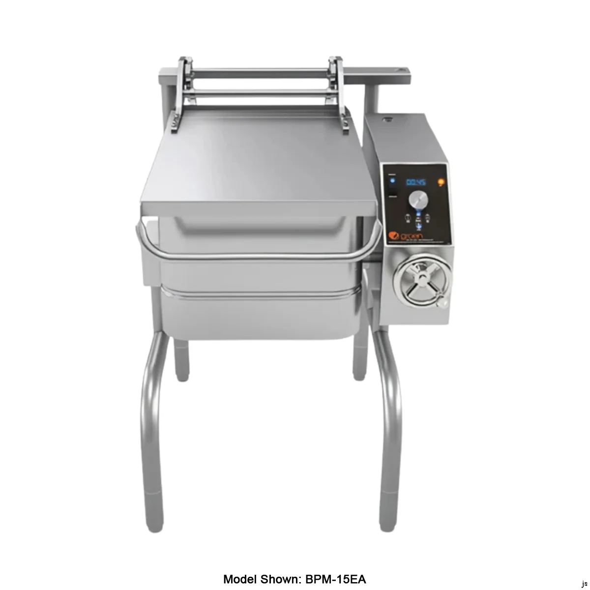 Groen BPM-15EC2T 15 Gallon Electric Tilt Skillets Braising Pan, Manual Tilt, Cook2Temp Controls