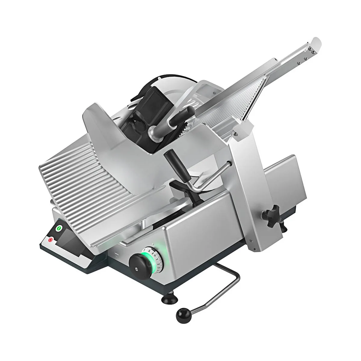 Bizerba GSP H I W-90-K12 Manual 13" Blade Meat Slicer, 1/2 HP Belt Drive, Electric, Countertop with Angle Feed