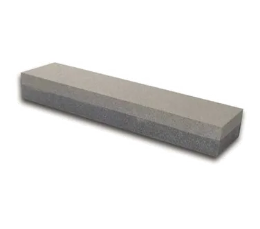 Omcan USA 10968 CSS‑8 Chinese Combo Stone, Medium/Fine Grit, 8‑Inch Dual‑Side Sharpening Stone